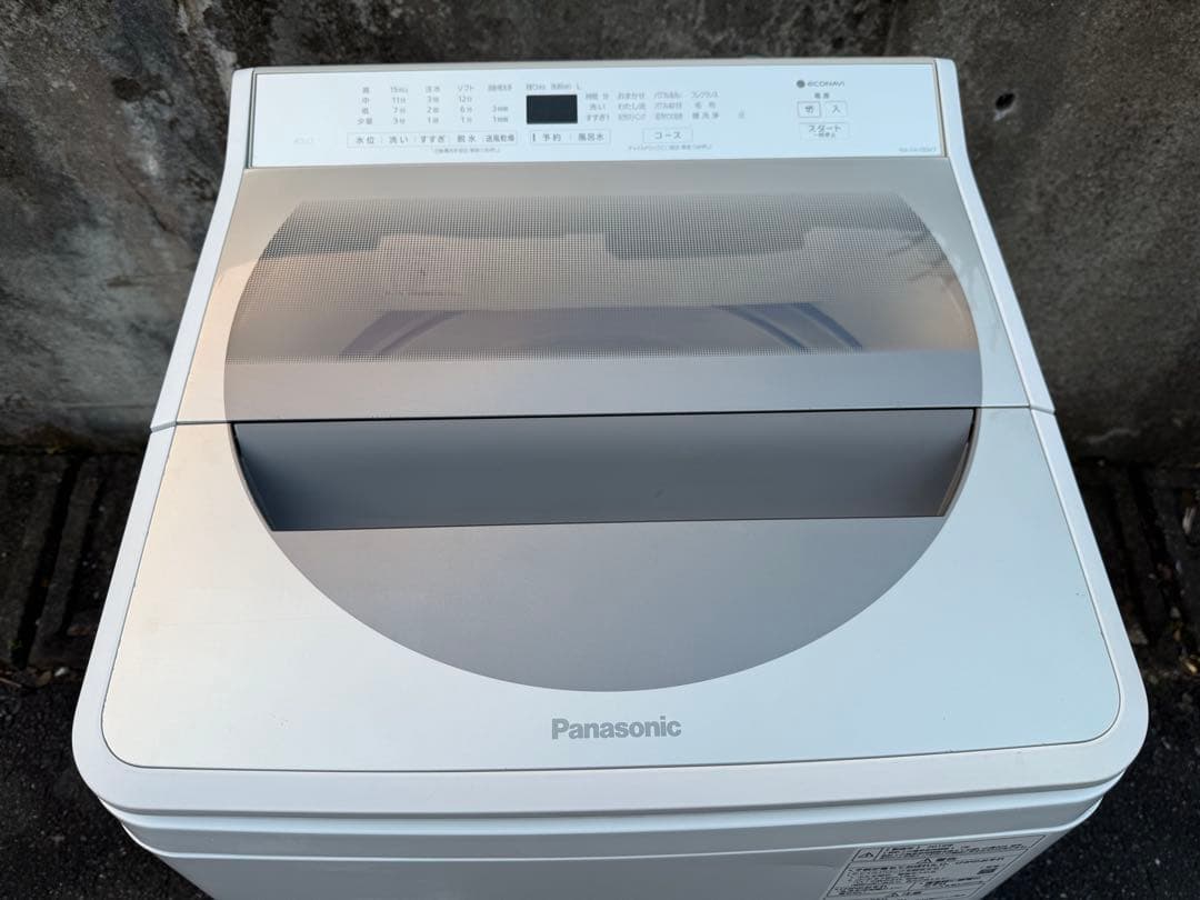 2019年式 10kg Panasonic 洗濯機 NA-FA100H7