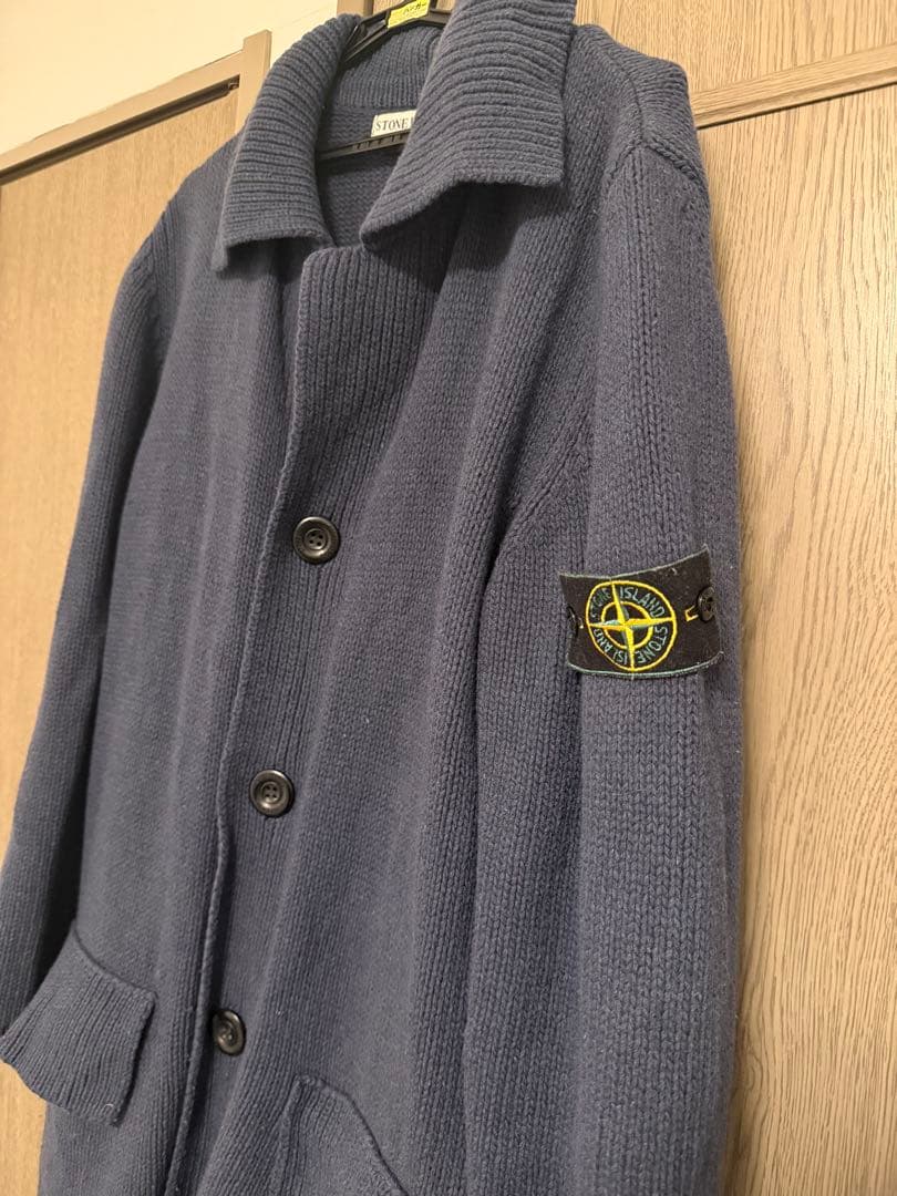 STONE  ネイビー カーディガン