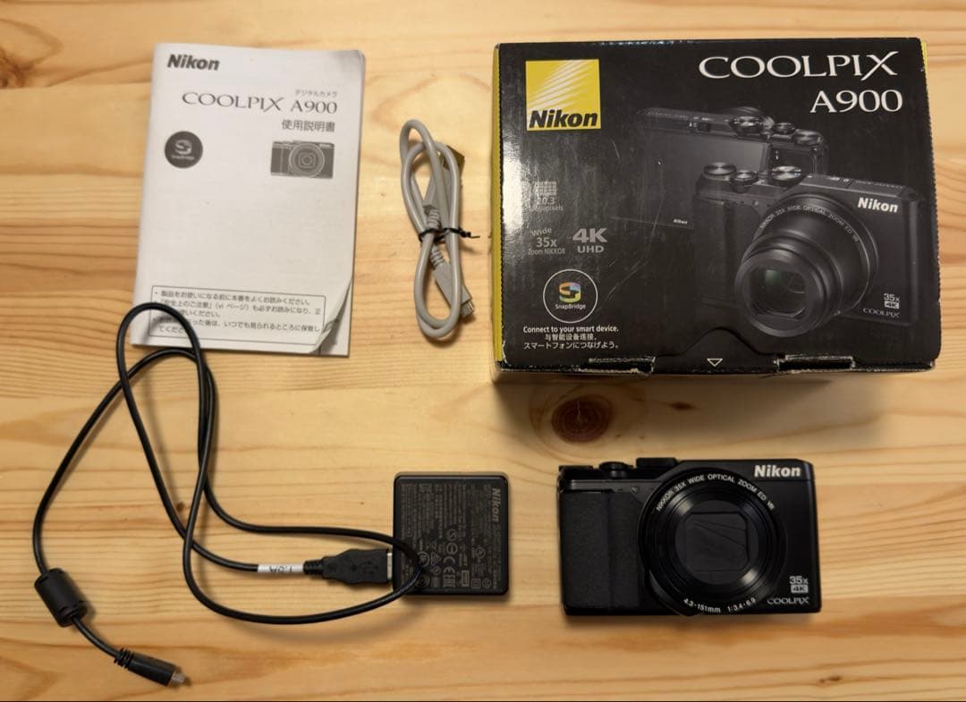 週末価格【SDカード付属】Nikon Coolpix A900 デジタルカメラ