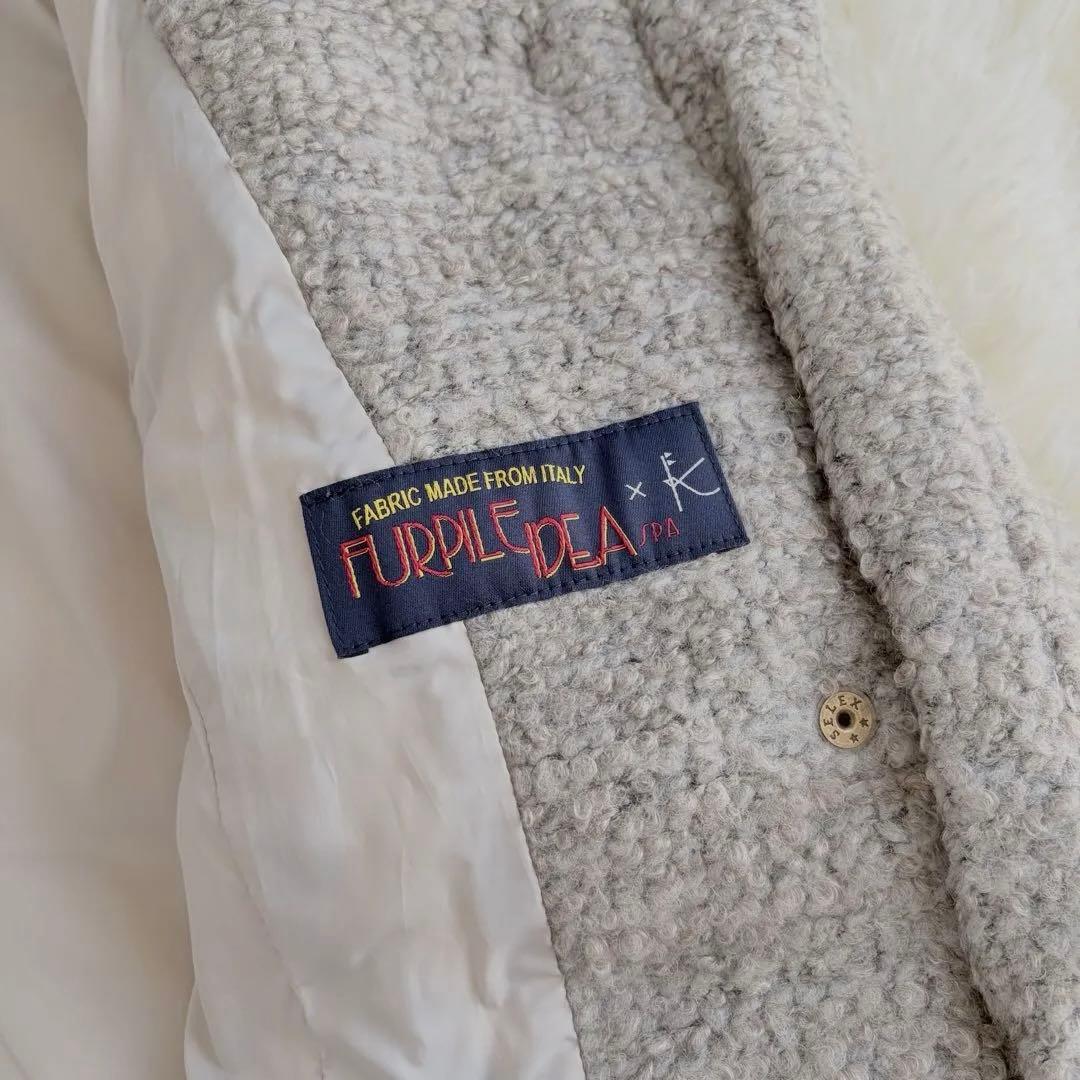 新品未使用　FURPILEIDEA×組曲　プードルボアショートダウンコート