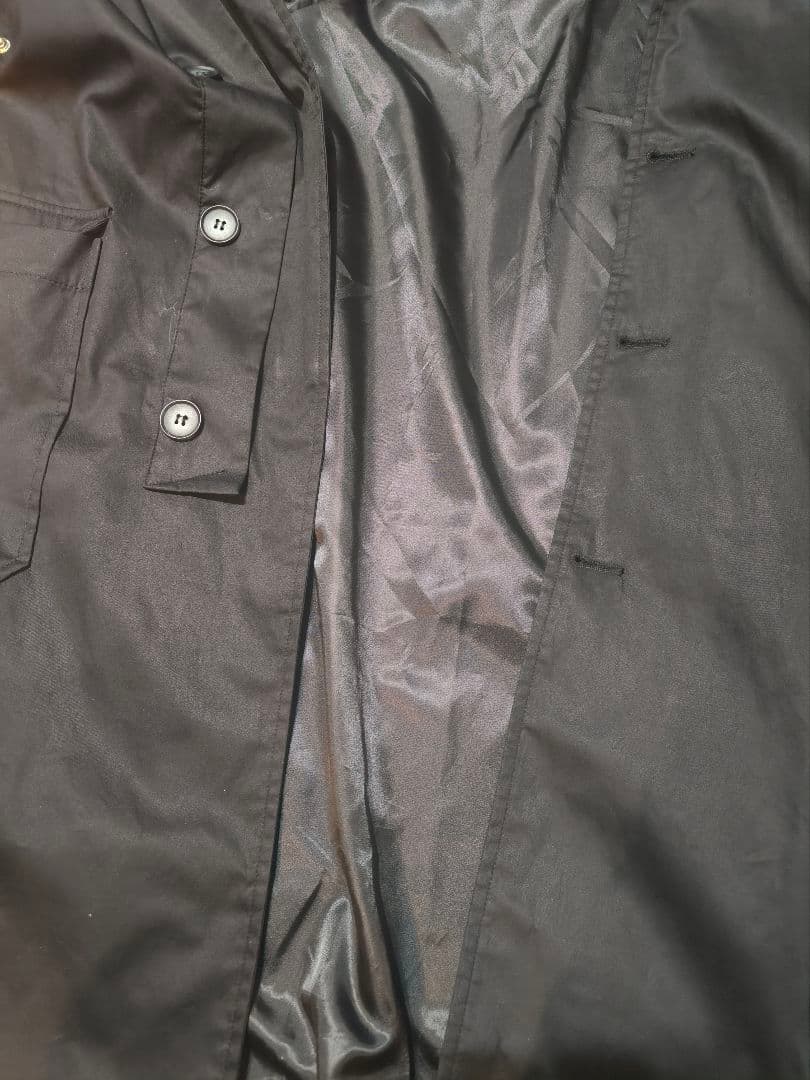 KEELS / モッズコート黒 / Lサイズ