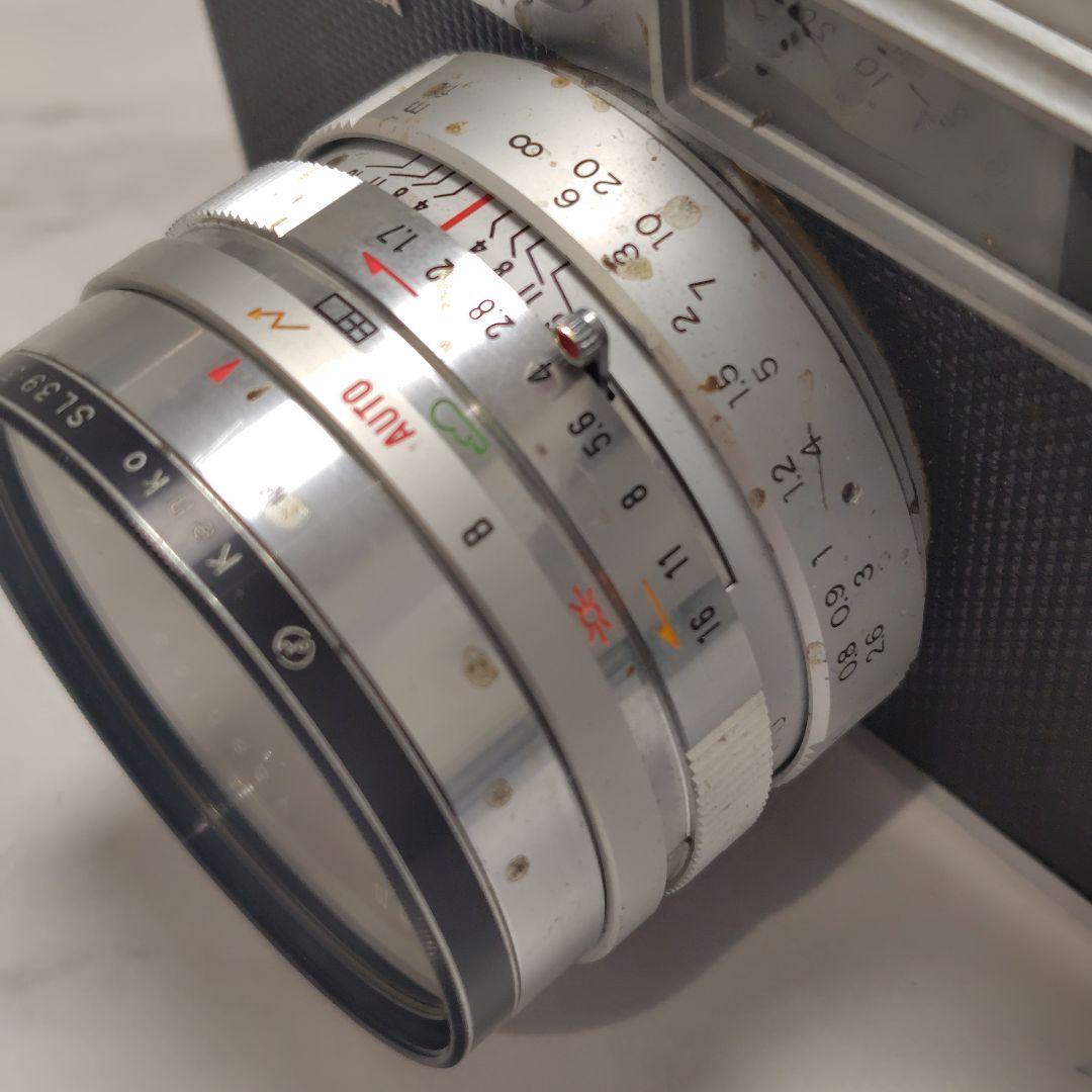 ジャンク品　フィルムカメラ　ヤシカ　YASHICA　エレクトロ35　専用ケース