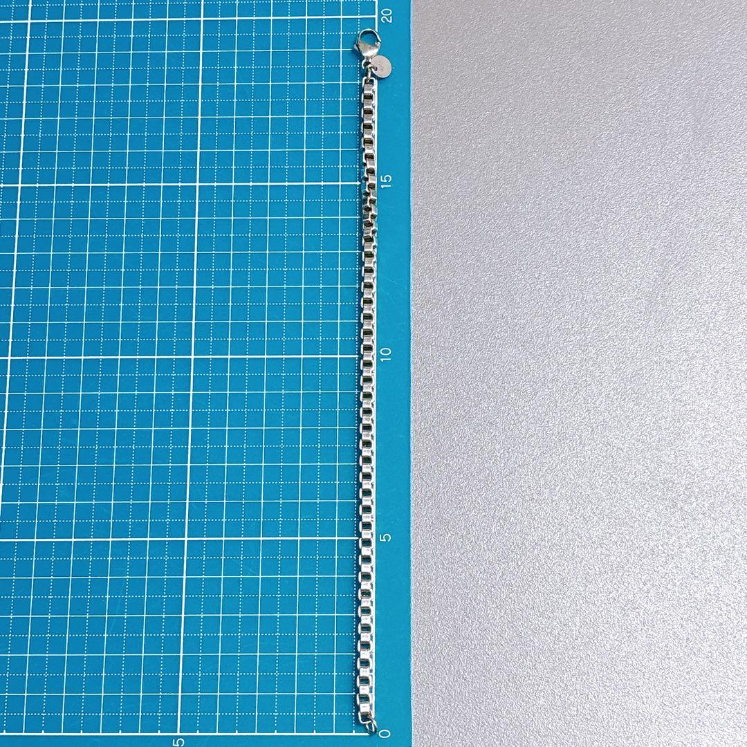 【美品】19.7cmTiffanyティファニー ベネチアン ブレスレット 925