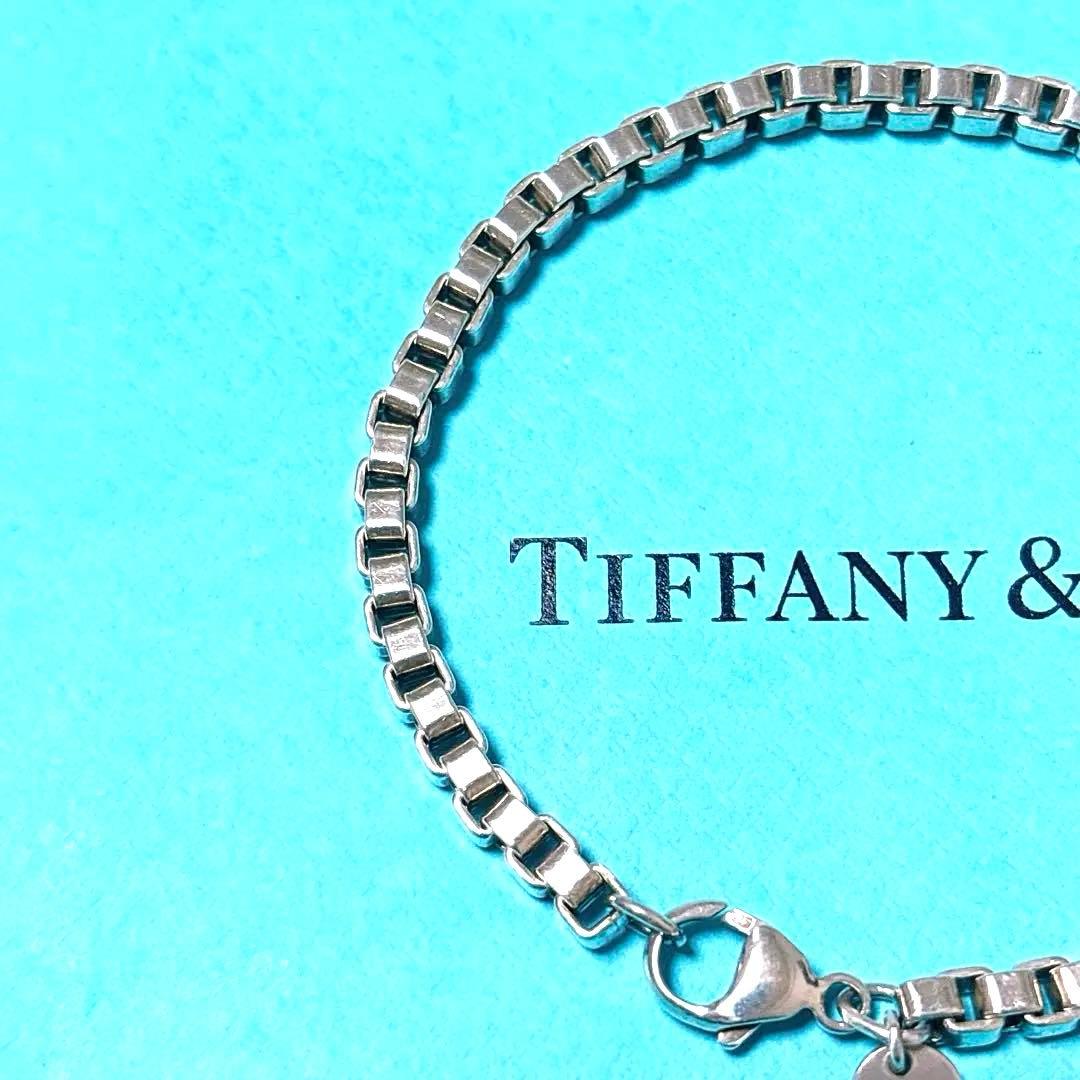 【美品】19.7cmTiffanyティファニー ベネチアン ブレスレット 925