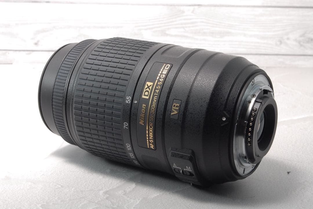 Nikon AF-S 55-300mm VR望遠レンズ 動作確認済 手ぶれ補正