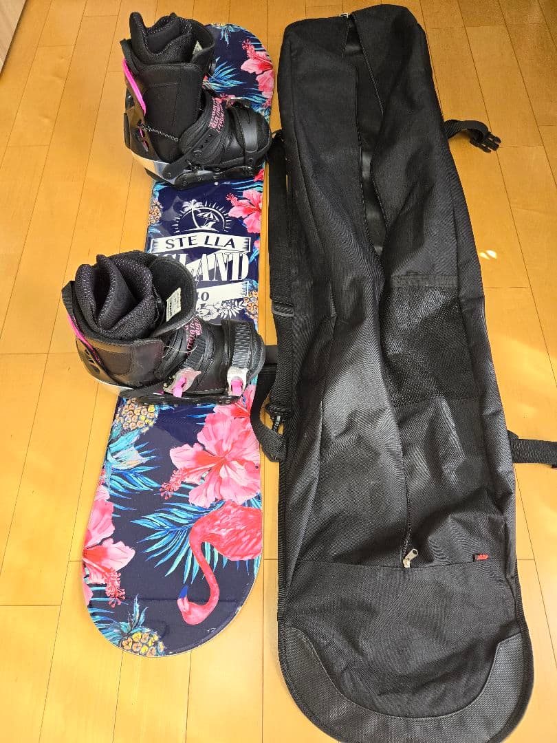 STELLA 140+バイン + BOAブーツZUMA 24.0cm　ケース