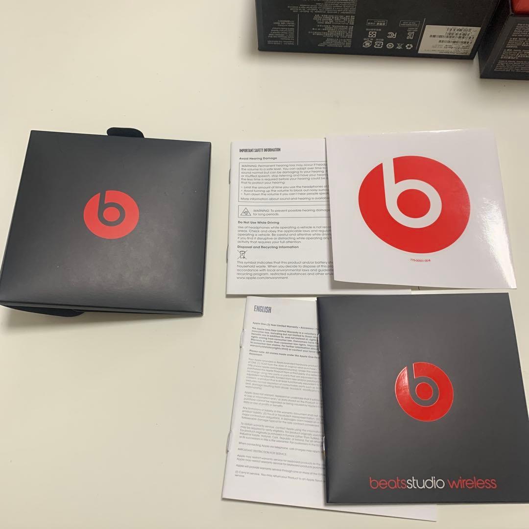 beats studio2 wireless ヘッドホンblack