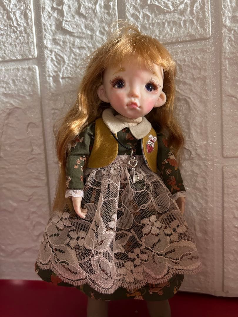 樹脂粘土ドール　すずちゃんオリジナルドール　創作人形