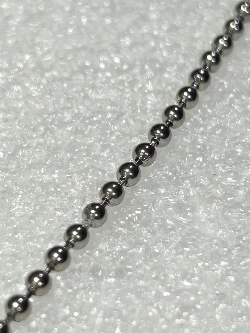 FIRST ARROW’s K18透かしマーク付メタル ペンダント ネックレス