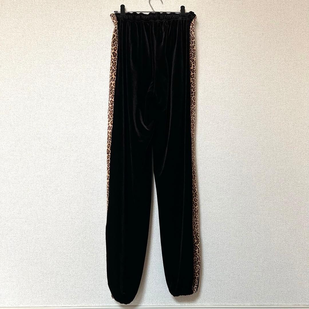 PUMA x BEAMS 別注 ベロア トラックジャケット セットアップ 豹柄