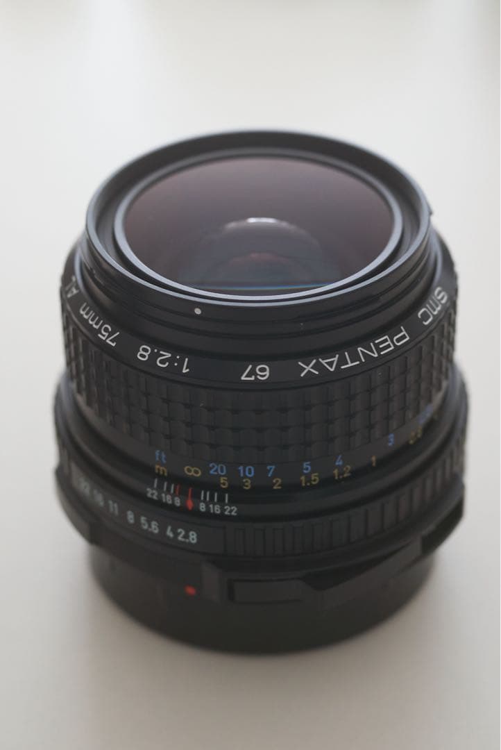 SMC PENTAX 67 75mm f/2.8 レンズ