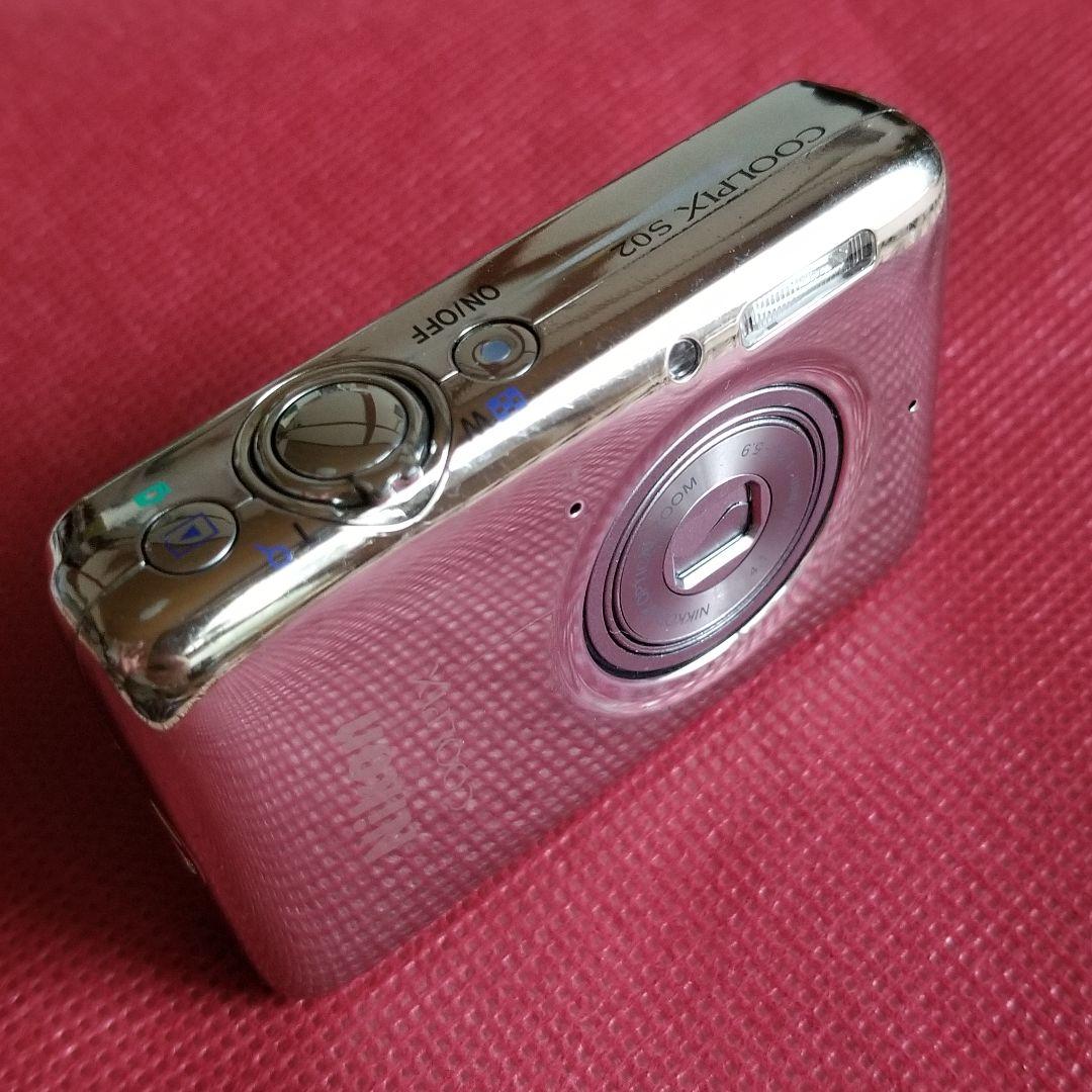 実動 Nikon ニコン COOLPIX S02 超小型ボディー希少 コンデジ