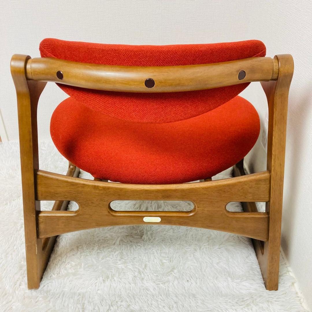 起立木工 CA チェア　キャスパー チェア 低座椅子　 天然木 ゆったり座面