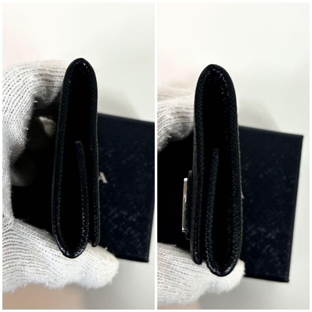 しゅんちゃーん　現行 付属品完備 PRADA RFID ケース 小銭