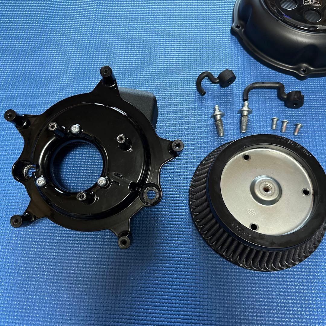 ハーレーダビッドソン　ラウンドエクストリームフロー　エアークリーナー　M8 中古