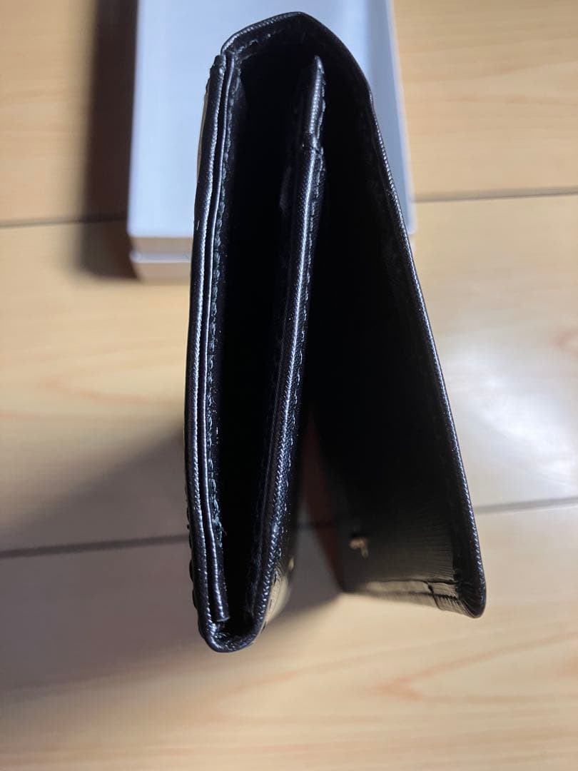 新品未使用　agnes b. アニエスベー 牛革　長財布 ブラック　箱付き