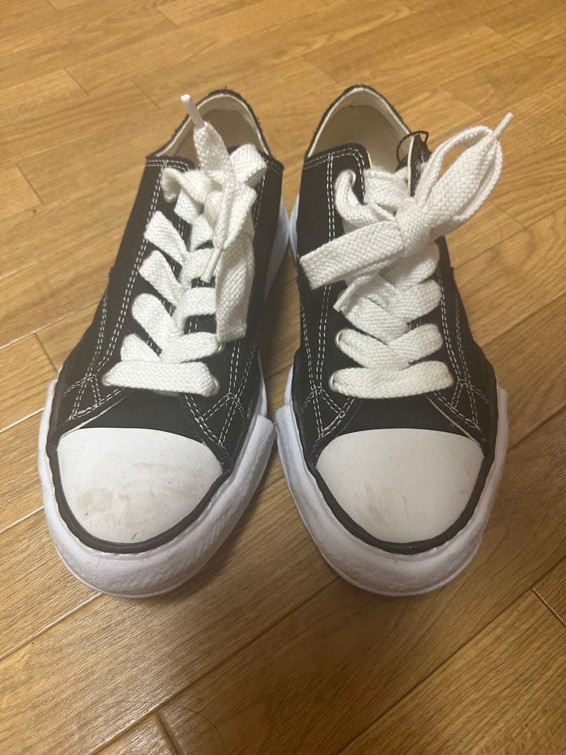 「土日限定最終値下」メゾンミハラヤスヒロ 黒 スニーカー