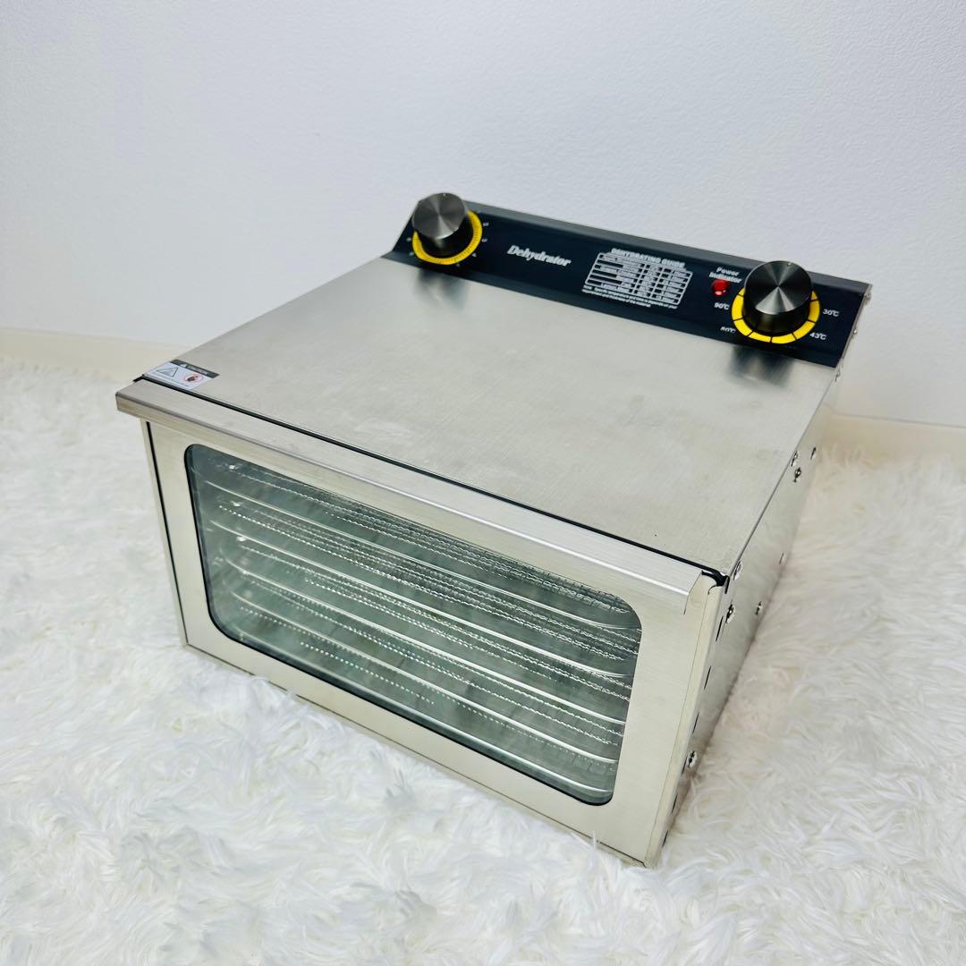 フードドライヤー 6層大容量 食品乾燥機 食品脱水機 フード乾燥機 野菜乾燥機