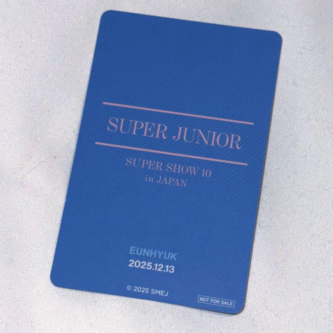 SUPER JUNIOR スパショ10 プレミアムシート トレカ ウニョク ②