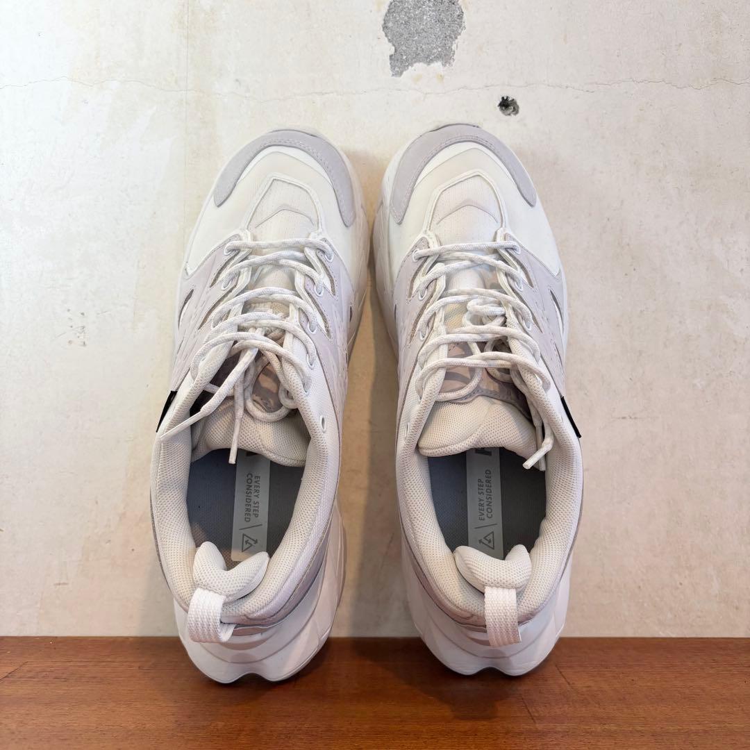 極美品　ホカ　オネオネ　アナカパ ロウ ゴアテックス 25.5センチ　白　465