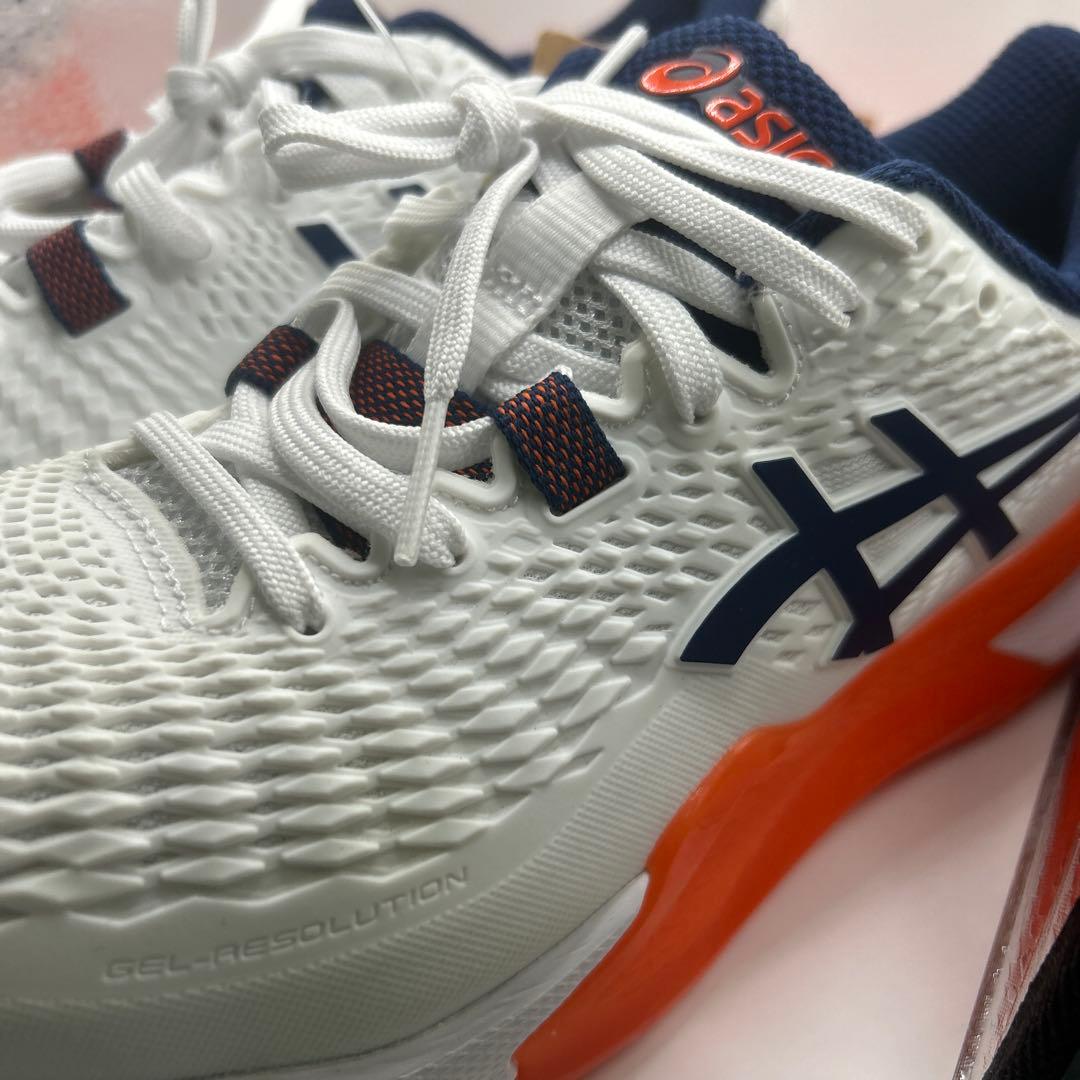 【本日15時迄セール】 asicsテニスシューズGEL-RESOLUTION25