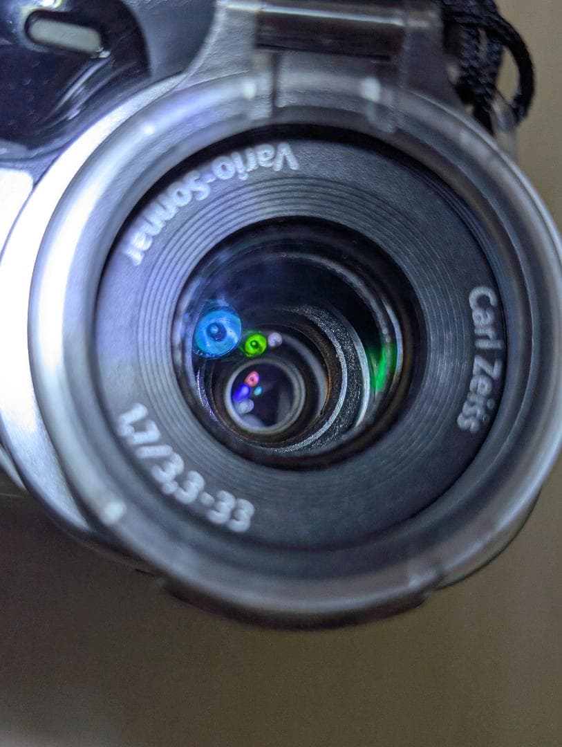 SONY DCR-TRV22 ホワイト MiniDVビデオカメラ 動作品