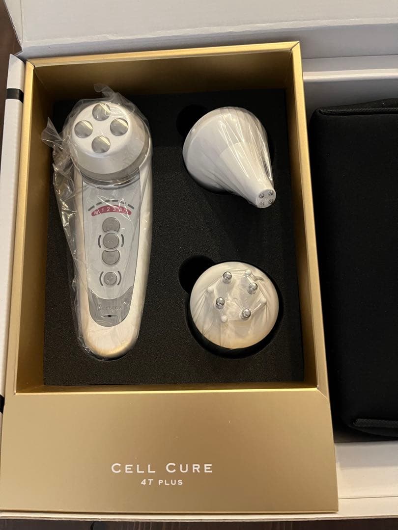 ベレガ　セルキュア4Tプラス　美品　専用コットン、ローション付き