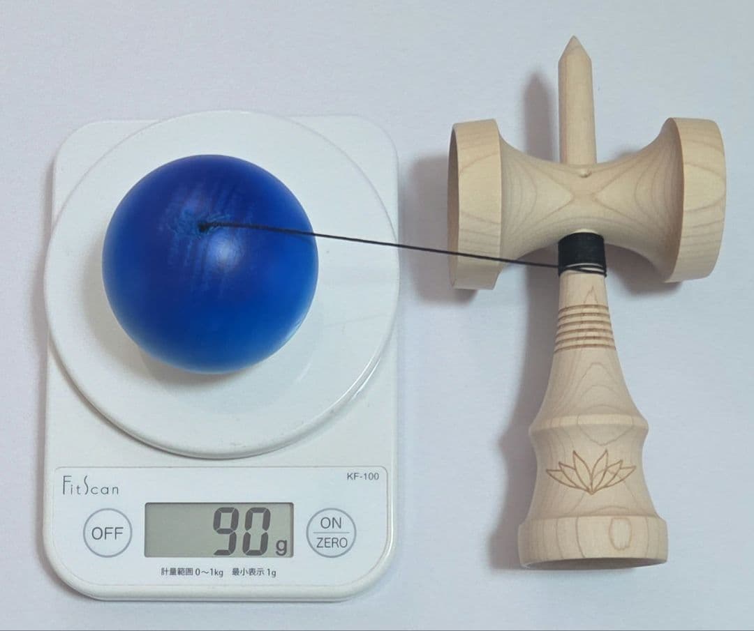 けん玉 LOTUS×HIGGS Sky Blue