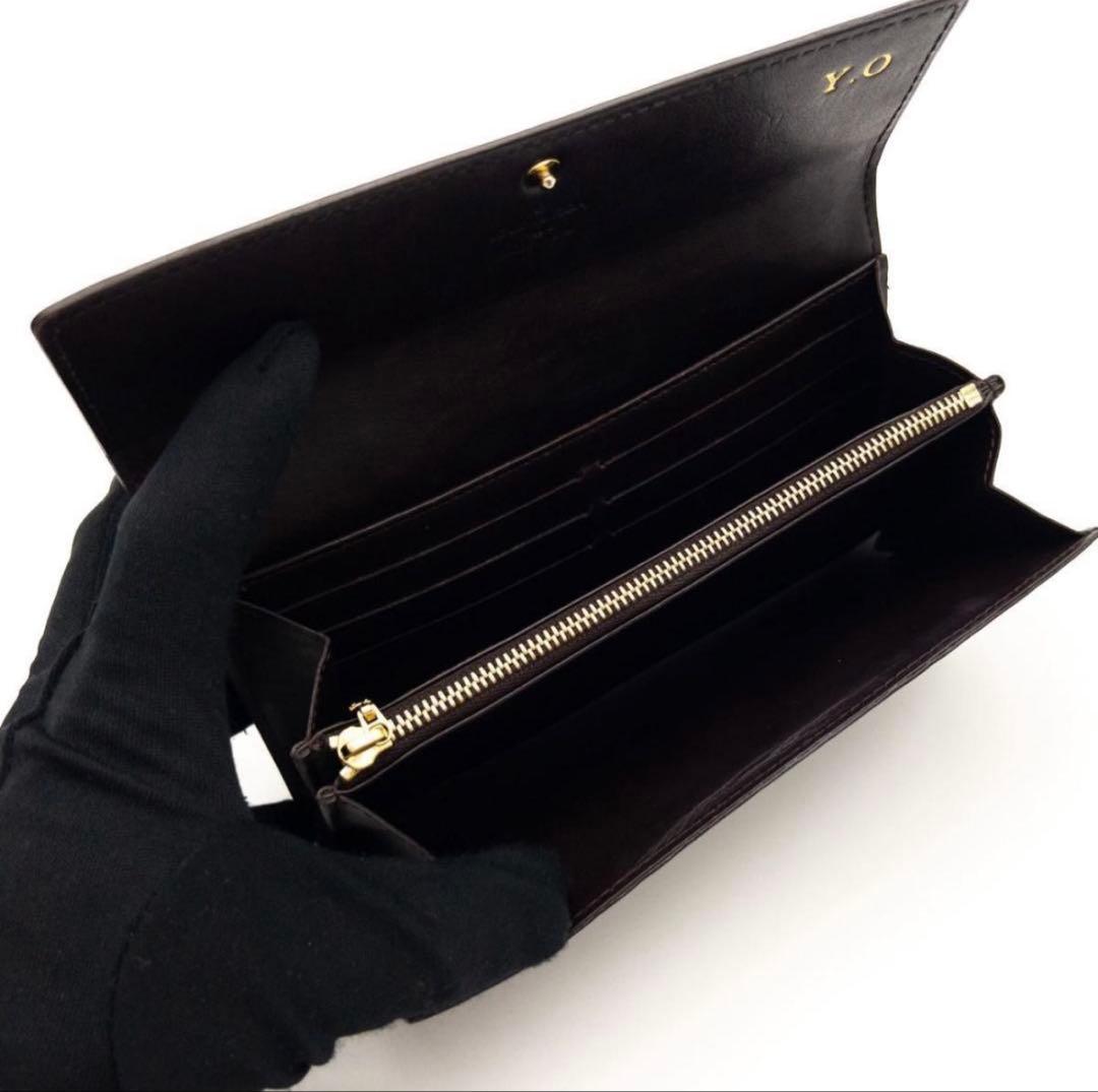 ルイヴィトン ポルトフォイユサラ ヴェルニ 長財布 10カード