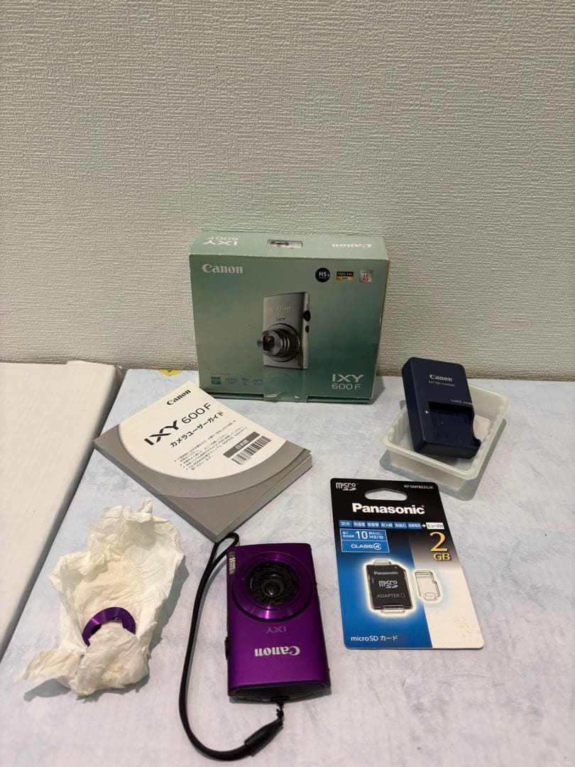 【訳あり商品】Canon IXY 600F パープル