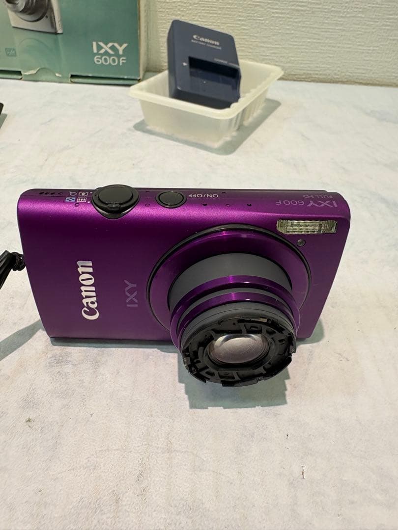 【訳あり商品】Canon IXY 600F パープル