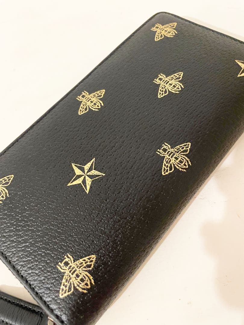 GUCCI 長財布 BEE&スター ロングウォレット