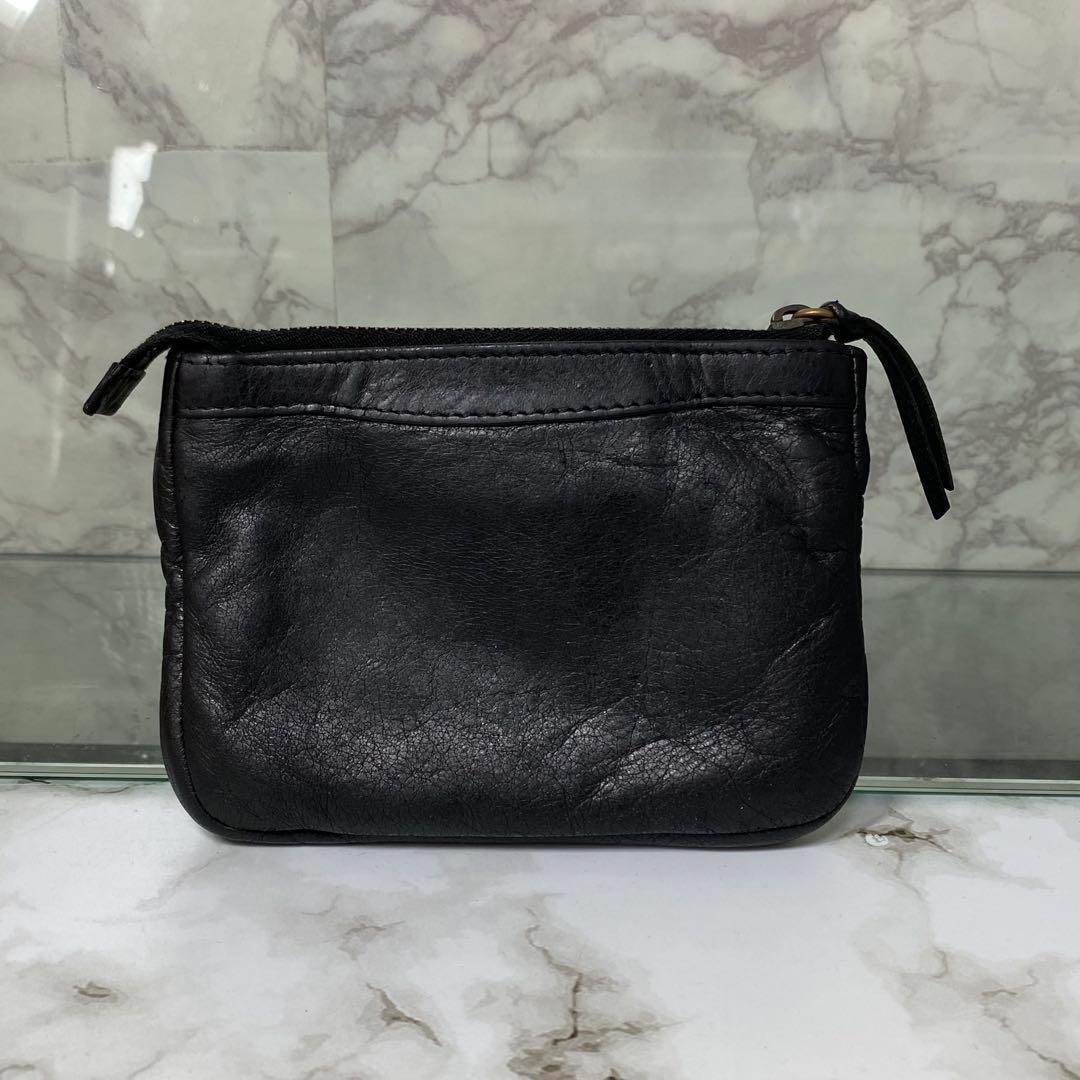 BALENCIAGA バレンシアガ ケース ジャイアント ブラック 黒 革