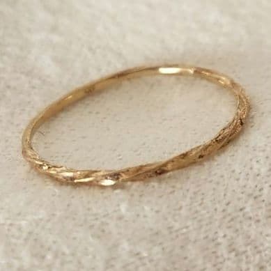 スクリュー♡9号【ジュエルクローゼット】K10 ツイストリング♪アガット 好きも