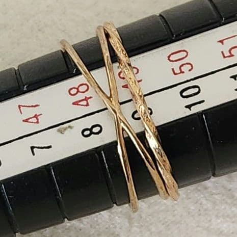 スクリュー♡9号【ジュエルクローゼット】K10 ツイストリング♪アガット 好きも