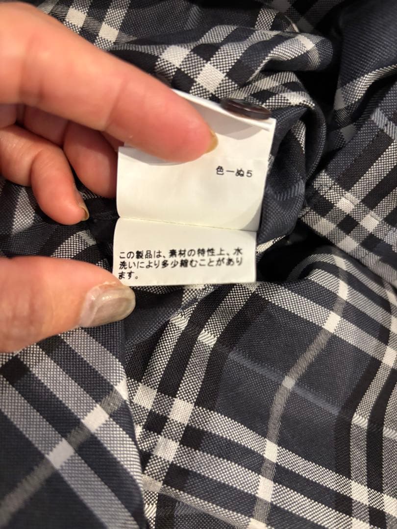BURBERRY London チェック柄 半袖シャツ