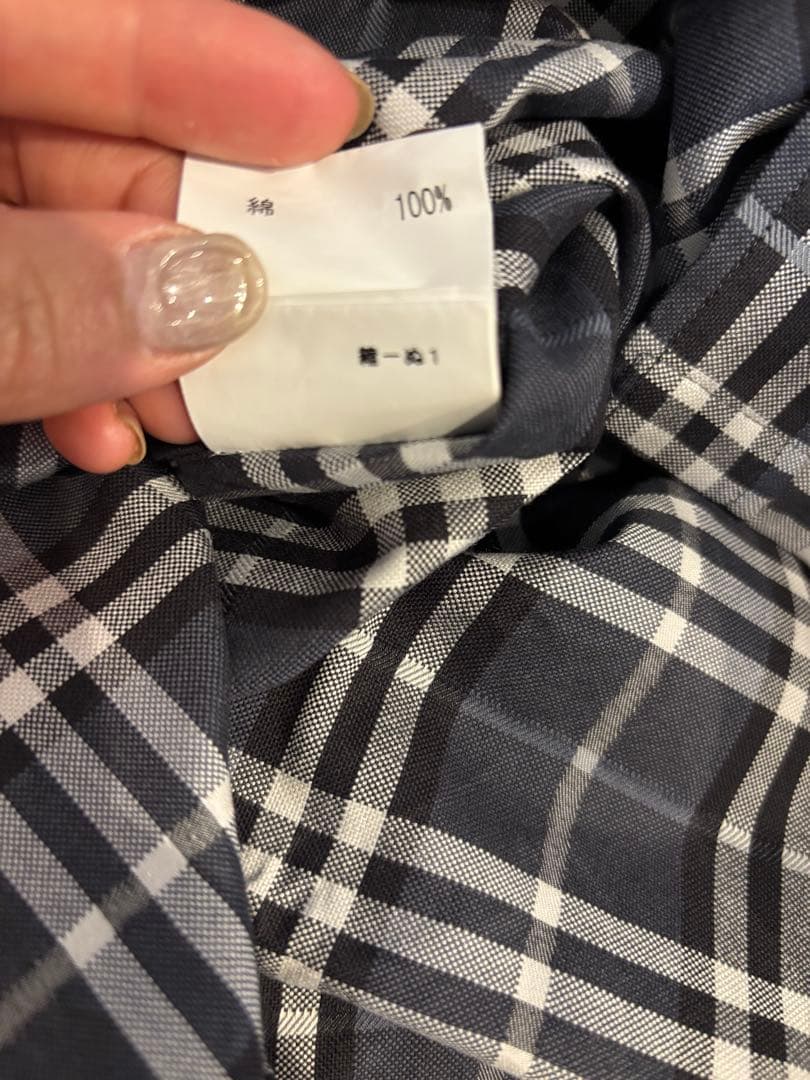 BURBERRY London チェック柄 半袖シャツ