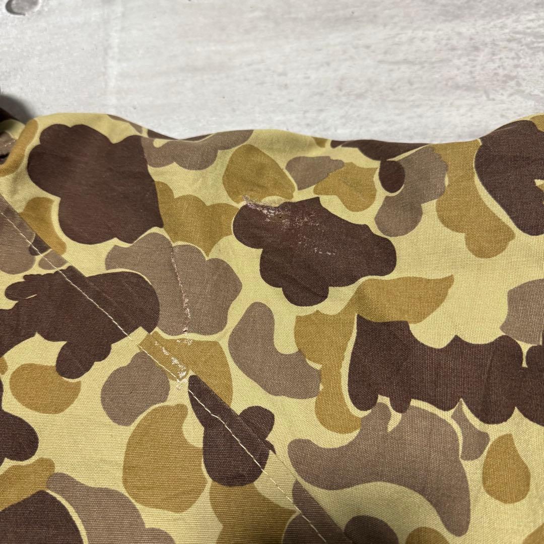 80s 台湾製 マウンテンパーカー ダックハンターカモ フロッグスキン XL