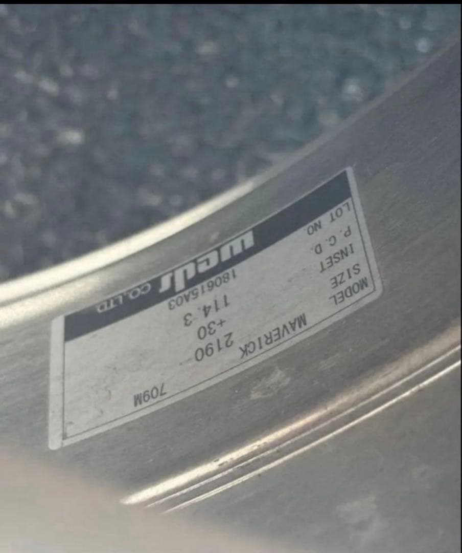 【平日発送可能】Mavericks 709M 21インチホイール✨