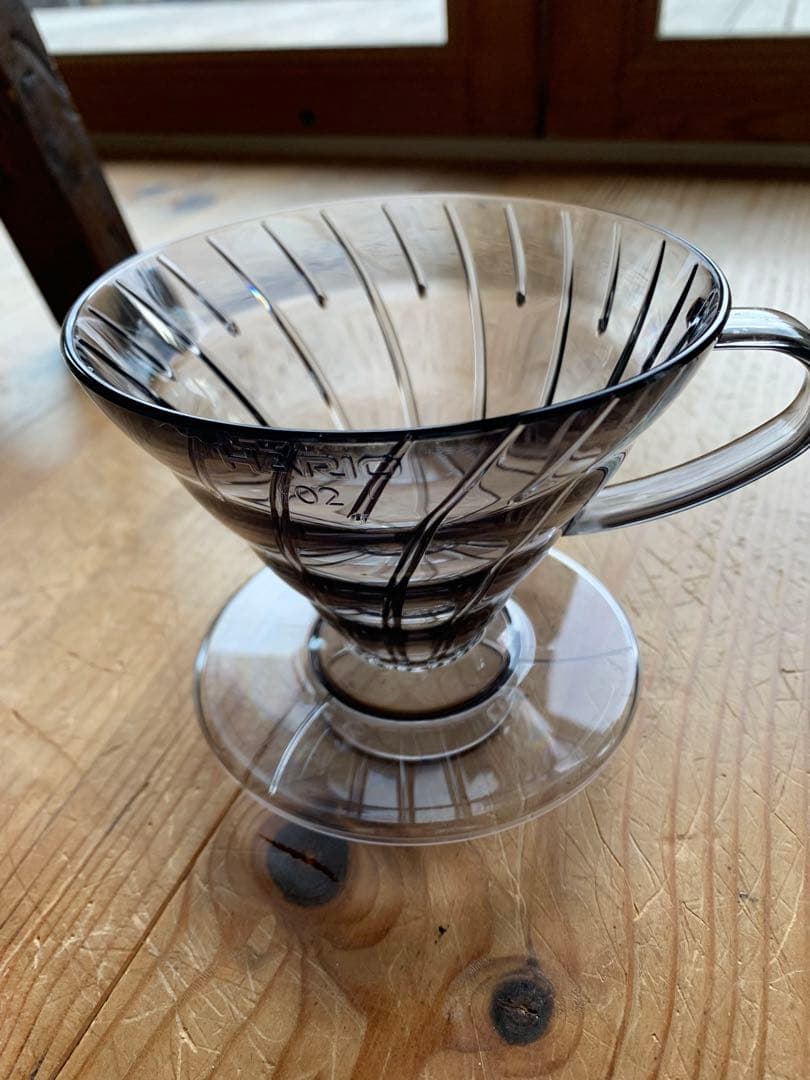 HARIO V60珈琲王2 ドリップ式コーヒーメーカー ブラック 最大5杯分