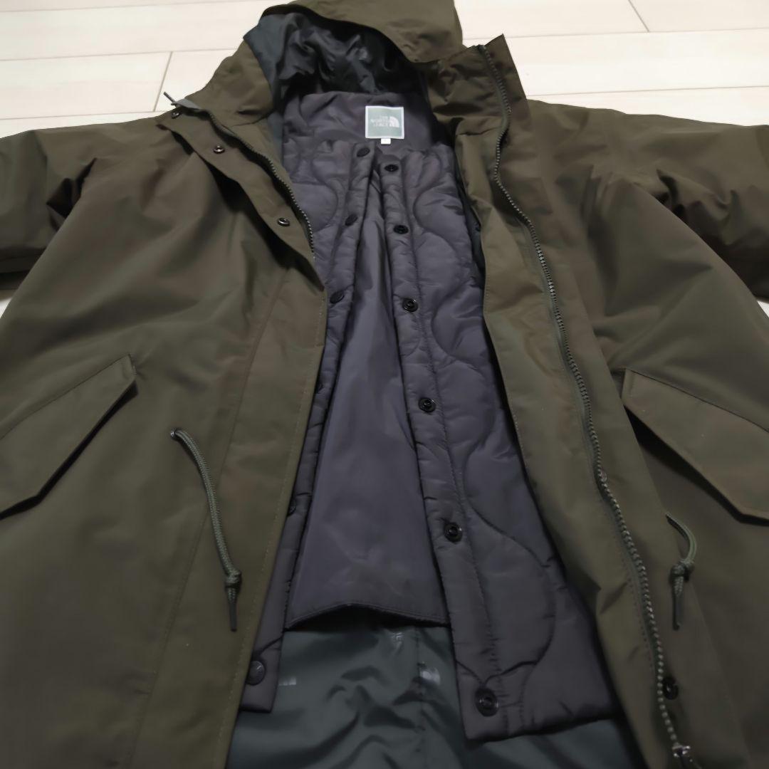 未使用 THE NORTH FACE ノースフェイス アウター３WAY オリーブ