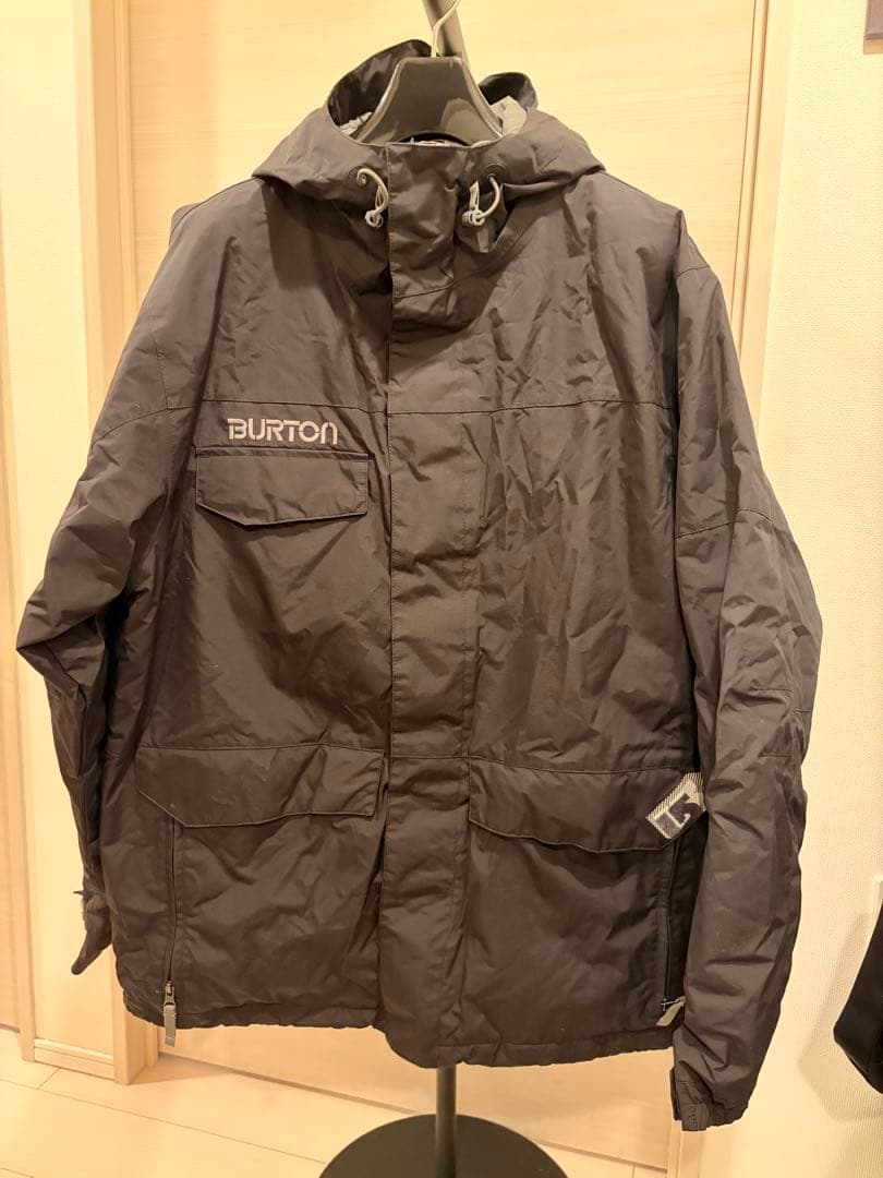 BURTON スノーボードジャケット Lサイズ ブラック