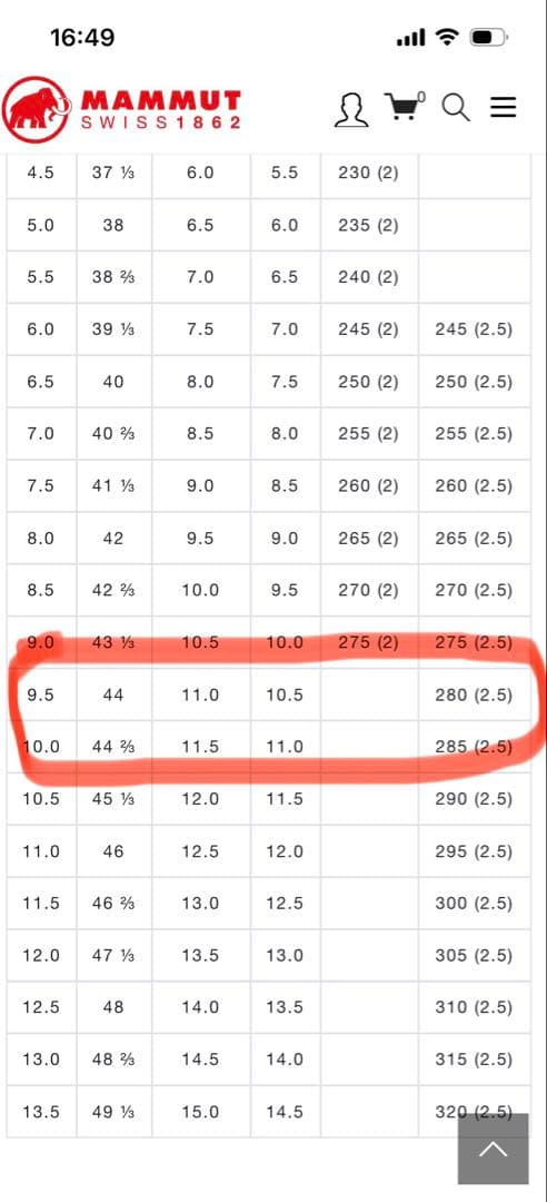 mammut Hobo SAPUEN LOW GTX マムート US 10.5