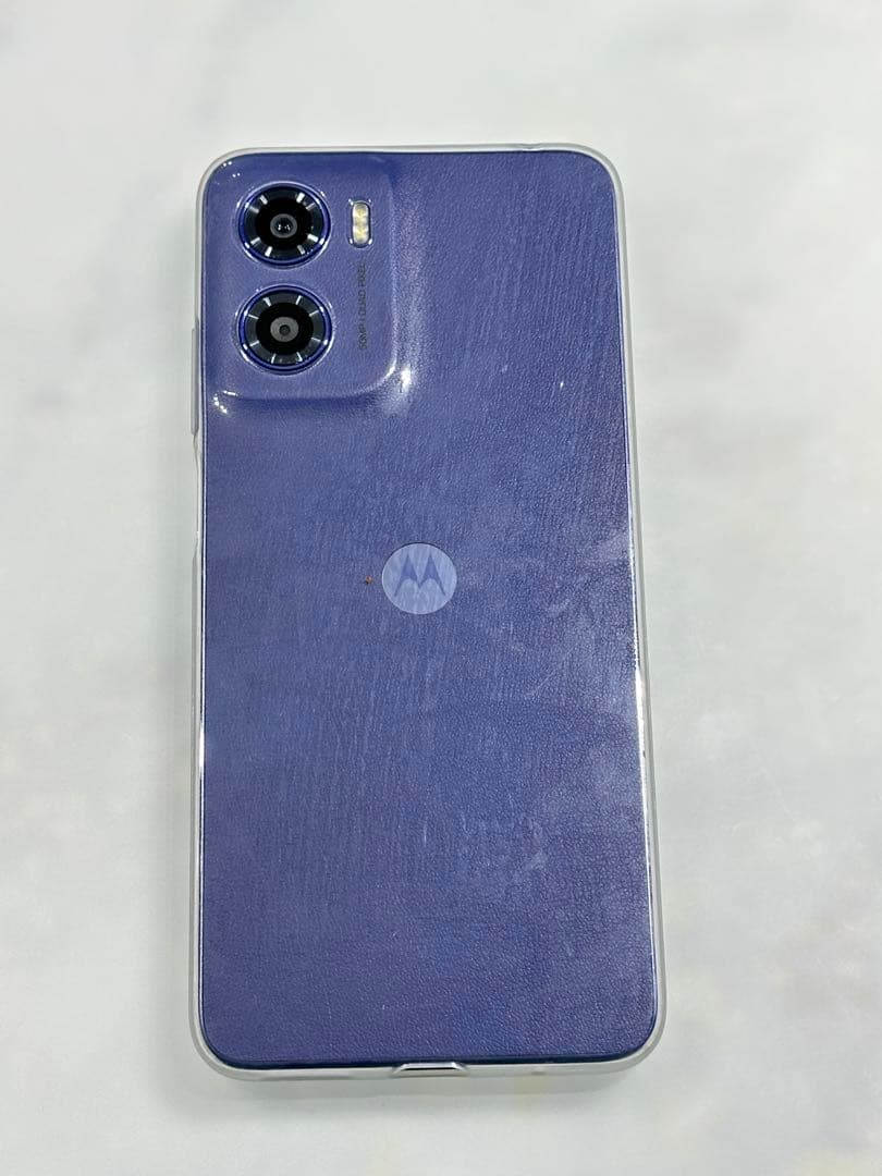 [ジャンク] Motorola(モトローラ)motog05 フレッシュラベンダー