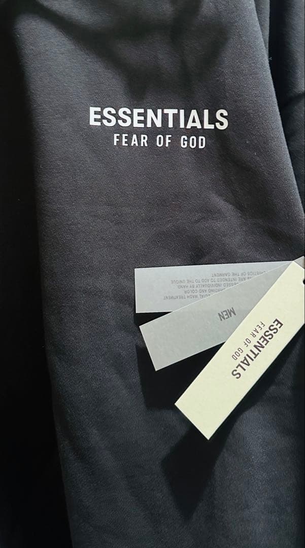 FEAR OF GOD ESSENTIALS パーカー ブラック