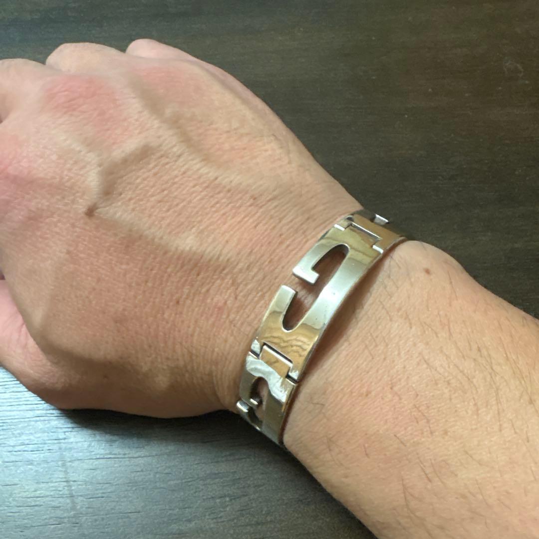 GUCCI ステンレススチール ブレスレット 7