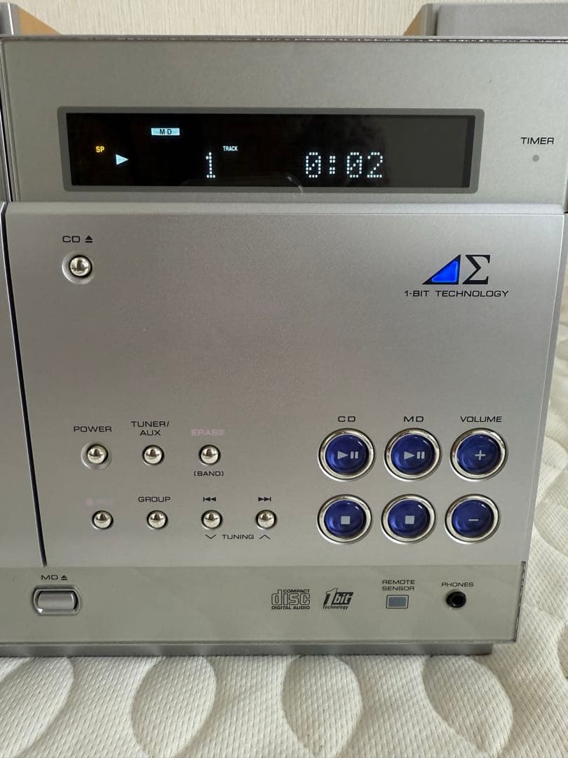 動作確認済⭐︎SHARP 1 ビットデジタルシステム　Auvi SD-CX8-S