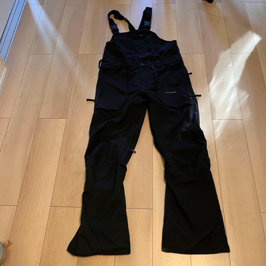 VOLCOM ブラック オーバーオール M