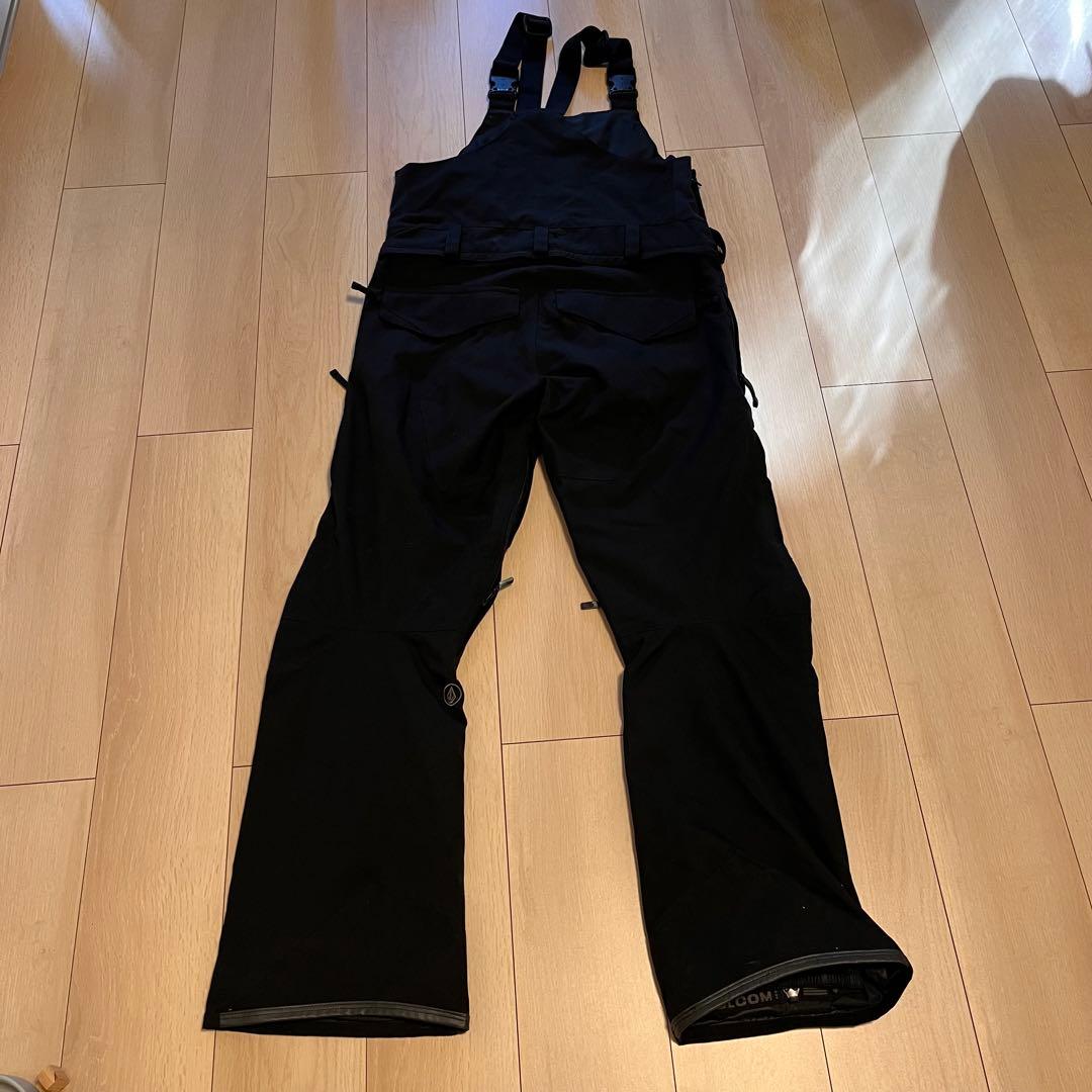 VOLCOM ブラック オーバーオール M