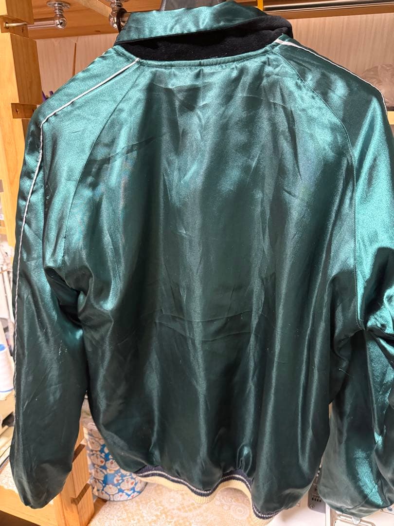 テーラー東洋　別珍　スカジャン　襟付き　Lサイズ